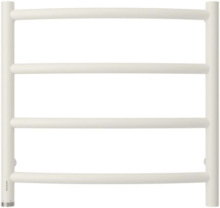 Полотенцесушитель электрический "ГАЛАНТ 4.0" 500х500 левый (Матовый белый)