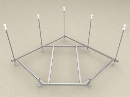 Сборный каркас к ванне Ума (шпильки), артикул KAR-0000023