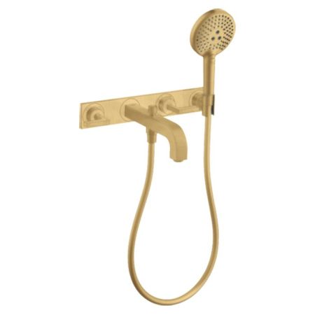 AX Citterio Смеситель для ванны , цвет шлифованное золото, артикул 39442250
