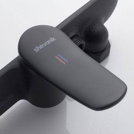 Гигиенический душ со смесителем Shevanik S4705H-1, черный