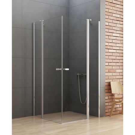 Душевое ограждение NEW TRENDY NEW SOLEO 2D 100x110x195 K-0750 (хром), артикул K-0750