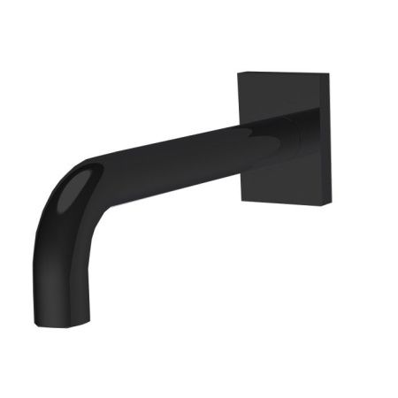 Fima Carlo Frattini Switch ON Излив для ванны, настенный, цвет: чёрный матовый Fima Carlo Frattini Switch ON Излив для ванны, настенный, цвет: чёрный матовый