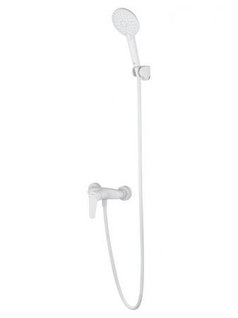 Смеситель для душа WONZON & WOGHAND ALFA, Белый матовый (WW-AE3102-MW), артикул WW-AE3102-MW