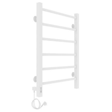 Полотенцесушитель электро "Феличия ЧК6 400х600", белый муар, левый