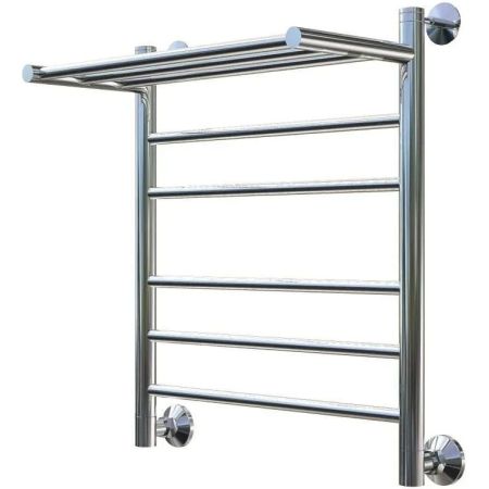 Водяной полотенцесушитель Тругор Аспект 2 П НП 60x40 с полкой Хром, артикул Аспект2/нп6040П