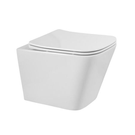 Унитаз подвесной безободковый со смывом TORNADO BelBagno ARDENTE-TOR, артикул BB3103/3106SC