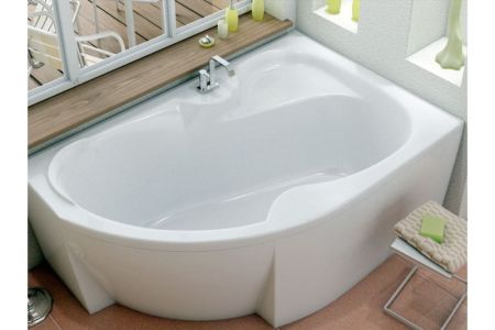 Ванна акриловая правосторонняя Vayer Azalia Гл000006727, 160x105, артикул Гл000006727