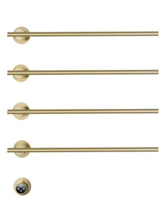 Полотенцесушитель электрический встраиваемый WONZON & WOGHAND DORTMUND, Брашированное золото (WW-A364-BG)