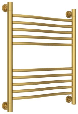 Полотенцесушитель водяной "ФЛЮИД+" 600х500 (Матовое ЗОЛОТО), артикул 032-0222-6050
