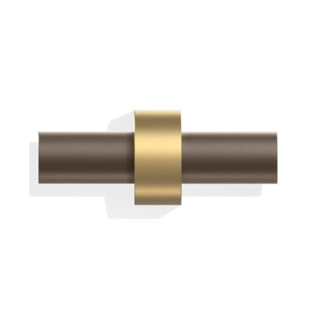 Decor Walther  CENTURY HAK2 крючок двойной, цвет золото мат/бронза, артикул 0586041