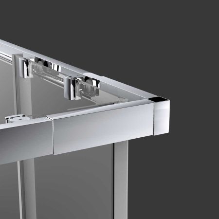 Душевые уголки Vincea Душевой уголок Rapid VSS-3R80/90CL, (800-900)x(800-900), хром, стекло прозрачное,, артикул VSS-3R80/90CL