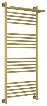 Полотенцесушитель водяной "БОГЕМА 1П +" 1200х500 (Состаренная ЛАТУНЬ), артикул 051-0223-1250