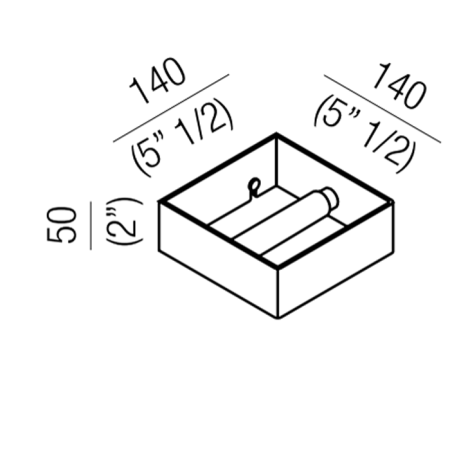 Agape 369 Держатель туалетного рулона, цвет: глянец, артикул A369219A