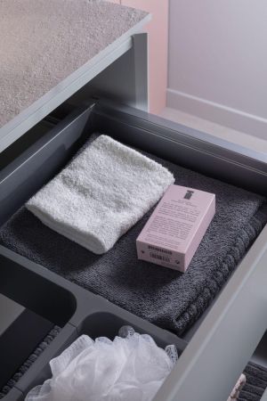 Тумба под раковину Allen Brau Infinity 85 1.21001.PWM папирус матовый, артикул 1.21001.PWM