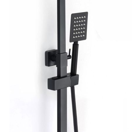 Душевая система D-Lin H10A24, черный, артикул H10A24