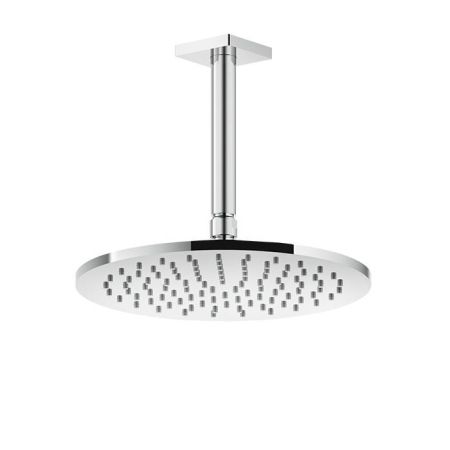 GESSI Rilievo Потолочная душевая головка шарнирная на 1/2",Ø250 мм., цвет: хром, артикул 59152#031