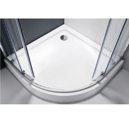 Душевой уголок Cezares Molveno RH-2 120х90 профиль Хром стекло прозрачное