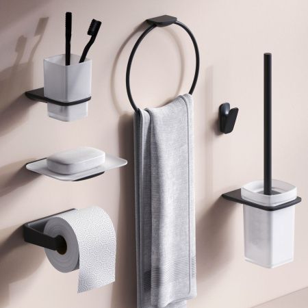 AK50D1206B Inspire V2.0 набор аксессуаров для зоны красоты и туалета, черный, артикул AK50D1206B