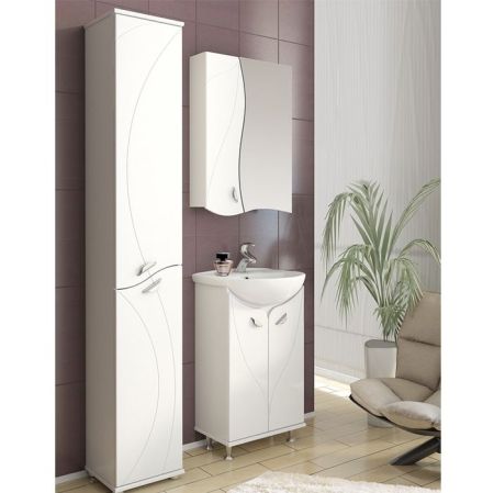 Зеркальный шкаф Vigo Faina 1-60 Белый, артикул 25-600