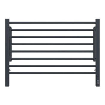 Полотенцесушитель электрический с полкой Terminus Горизонт П8 80х60 КС, черный муар