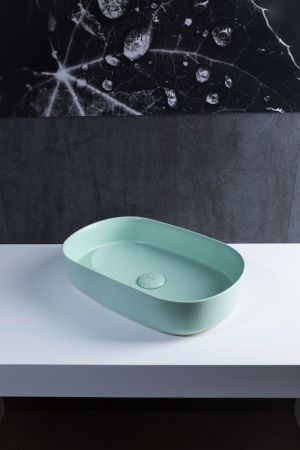 Раковина накладная Allen Brau Fantasy 55 4.11022.MT мятный, артикул 4.11022.MT