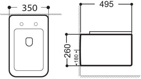 Унитаз подвесной Aquanet Trend Rimless LX-1148, артикул LX-1148