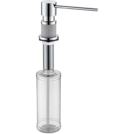 Дозатор для моющего средства Paulmark Kraft D003-328 Хром Бежевый, артикул D003-328