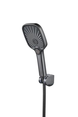 Смеситель для ванны Shevanik S8522T, оружейная сталь