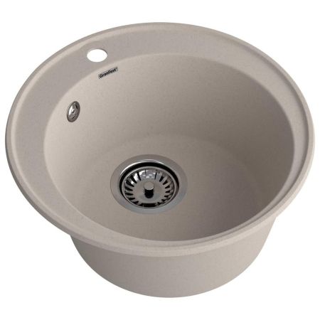 Кухонная мойка GranFest QUARZ 8, песочный, артикул 08 песочный