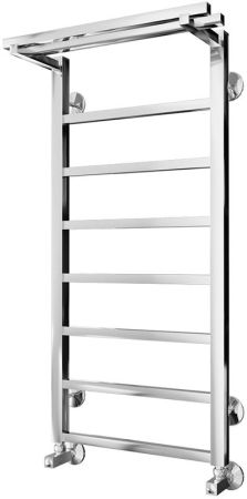 Водяной полотенцесушитель Terminus Контур П8 400х900 4660059582481 с полкой Хром, артикул 4660059582481