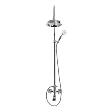 Душевая стойка со смесителем, верхним и ручным душем CEZARES LORD-CVD, артикул LORD-CVD-30-02-Bi