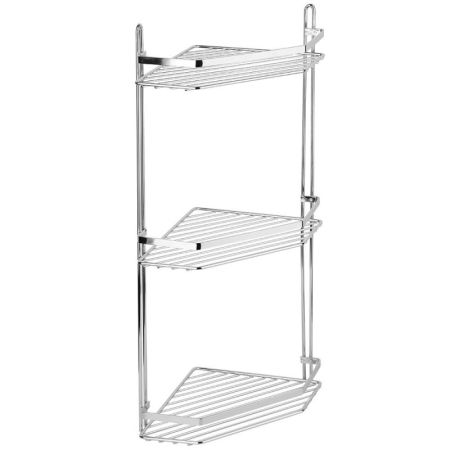 Полка корзина Fora KOR-629 угловая Хром