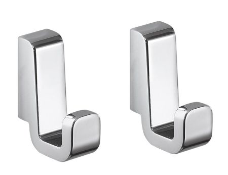 Gedy Samoa, набор из 2-х крючков, цвет хром, артикул A827(13)