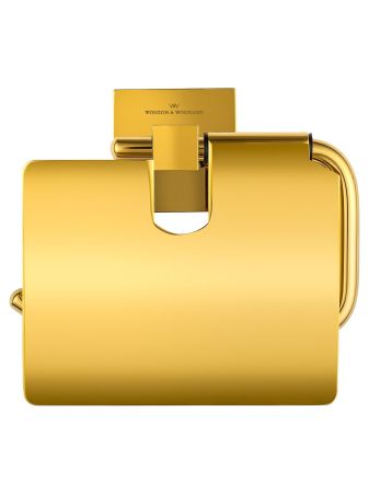 Держатель для туалетной бумаги с крышкой WONZON & WOGHAND POLO, Темное золото (WW-8926-DG), артикул WW-8926-DG