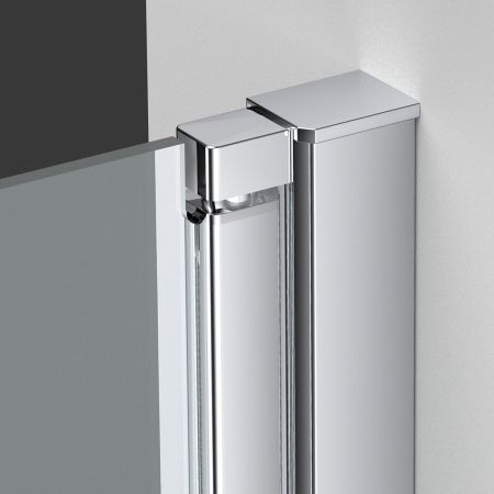 Душевая дверь Alpha VDP-3AL900MT , хром, стекло текстурное, артикул VDP-3AL900MT