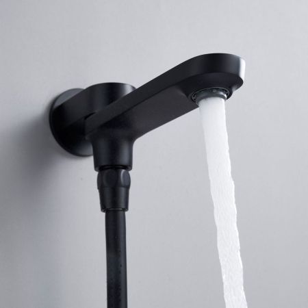 Душевая система встраиваемая Shevanik S4335H, черный