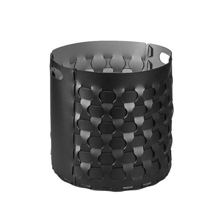 ADJ Круглая корзина Dubai, D40xH40 см., цвет: черный/серый, артикул 2050.01/03