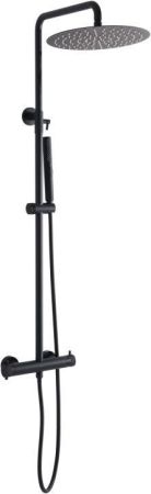 Душевая стойка Allen Brau Fantasy 5.11001-31 черный матовый, артикул 5.11001-31