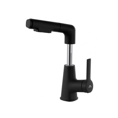 Смеситель для раковины FASHUN A4018-7, чёрный