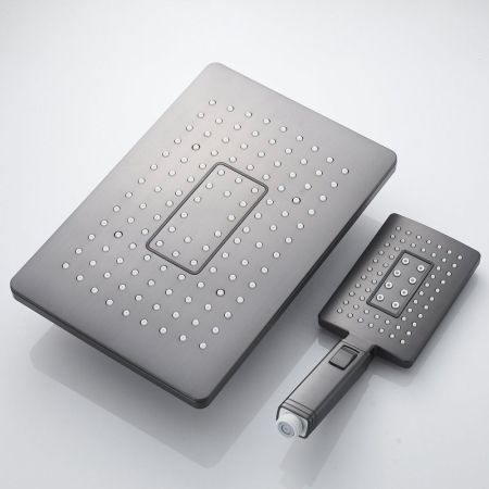 Душевая система Rose R1556T, пепельный