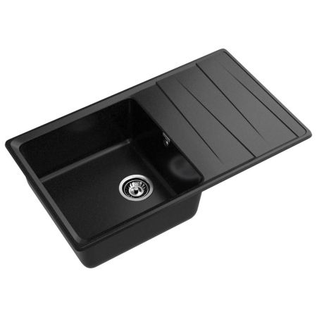 Кухонная мойка GranFest LEVEL 860L, черный, артикул LV-860L черный