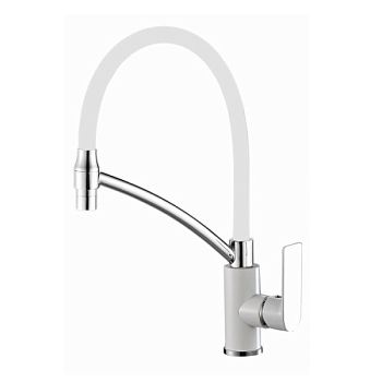 Смеситель для кухни Haiba HB72505-8, белый