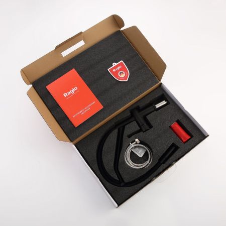 Смеситель для кухни со съемным изливом на магните Raglo R86.41.06, черный