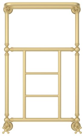 Полотенцесушитель водяной "Ренессанс 1452" 860х500 (Матовая Шампань)