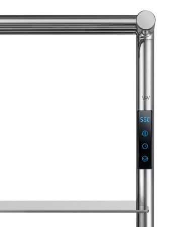 Полотенцесушитель электрический WONZON & WOGHAND DÜSSELDORF, Хром (WW-A208-CR), артикул WW-A208-CR