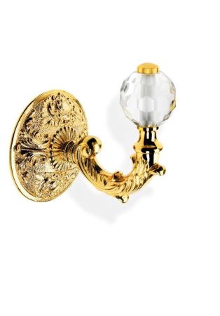 Stil Haus Noto Light, крючок со стеклом Murano, цвет хром, артикул NT13V(08)