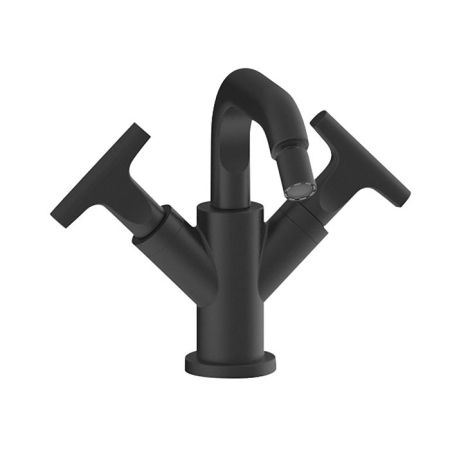 FANTINI SAILING Смеситель для биде на 1 отв, цвет Matt Gun Metal PVD, артикул 67 P5 J062WF