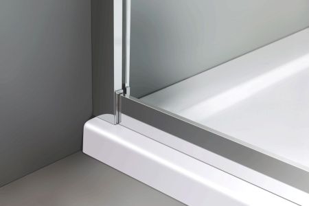 Душевой уголок Scala VSQ-2SC100CL, 1000*1000, хром, стекло прозрачное, артикул VSQ-2SC100CL