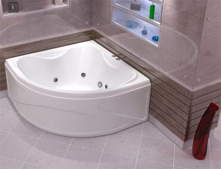 Акриловая ванна Bas Риола 135x135 без гидромассажа, артикул В 00030