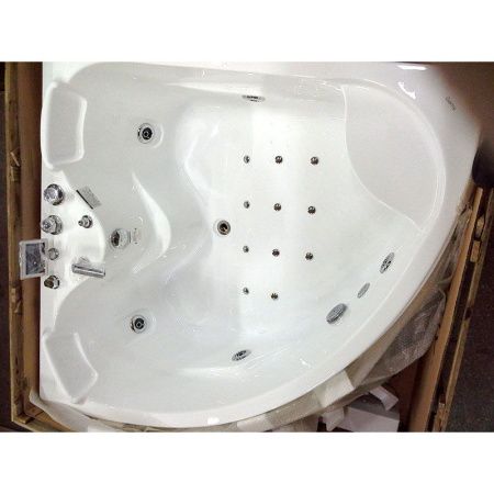 Акриловая ванна Gemy G9041 K 150х150 L с гидромассажем